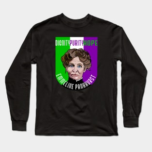 Emmeline Pankhurst Suffragette Long Sleeve T-Shirt